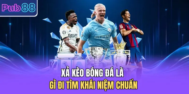 Xả kèo bóng đá là gì đi tìm khái niệm chuẩn
